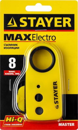 Стриппер SX-8 для снятия изоляции кабелей, до 8 мм, STAYER 22663_z01 купить в Нефтеюганске