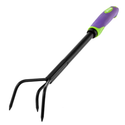 Рыхлитель 3-зубый Palisad 62063, 60х400 мм, стальной, обрезиненная эргономичная рукоятка, LSR1 купить в Нефтеюганске