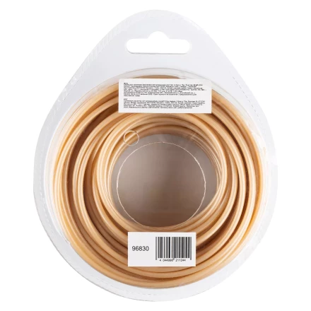 Леска для триммера армированная алюминием круглая, 2,4мм х 15м, блистер ALUFLEX Denzel 96830 купить в Нефтеюганске