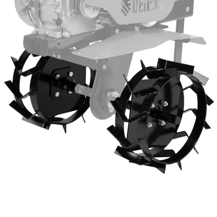 Грунтозацепы Denzel 380/160 мм, посадка круг 30 мм, комплект 2 шт 59917 купить в Нефтеюганске