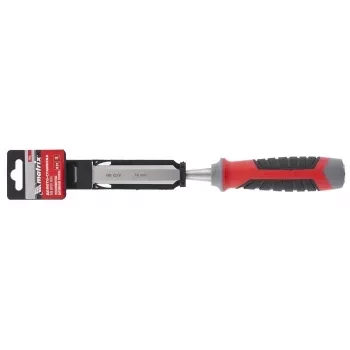 Долото-стамеска 18 мм 60 CrV трехкомпонентная обрезиненная рукоятка MATRIX 24753 купить в Нефтеюганске