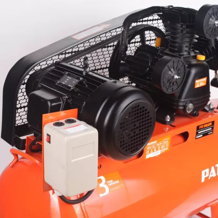 Компрессор масляный поршневой ременной PATRIOT PTR100/670 купить в Нефтеюганске