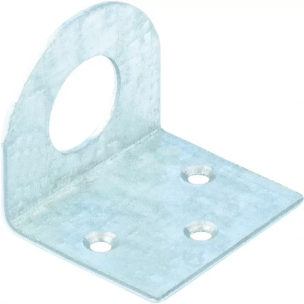 Проушина угловая, 2,0 мм, 70х30 мм, цинк  СИБРТЕХ Россия 46506 купить в Нефтеюганске