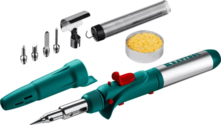SolderGas 120K набор 10-в-1, газовый паяльник, горелка, фен, 30-120 Вт, пьезоподжиг, 1300°С 55503-H10 купить в Нефтеюганске