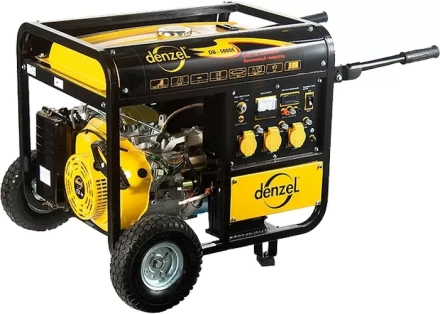 Генератор бензиновый DENZEL DB5000Е 94656 купить в Нефтеюганске