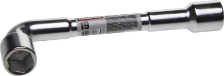 Ключ торцовый ЗУБР &quot;МАСТЕР&quot; двухсторонний L-образный, проходной, 19мм 27185-19 купить в Нефтеюганске