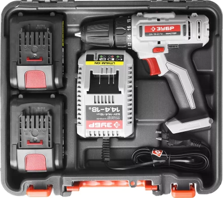 Дрель-шуруповерт 2 АКБ ДА-18-2-Ли КНМ1 серия МАСТЕР купить в Нефтеюганске