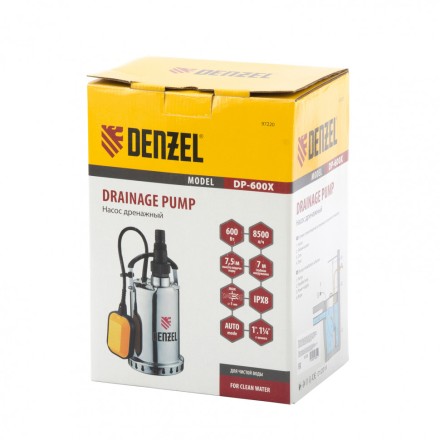 Дренажный насос Denzel DP600X 97220 купить в Нефтеюганске