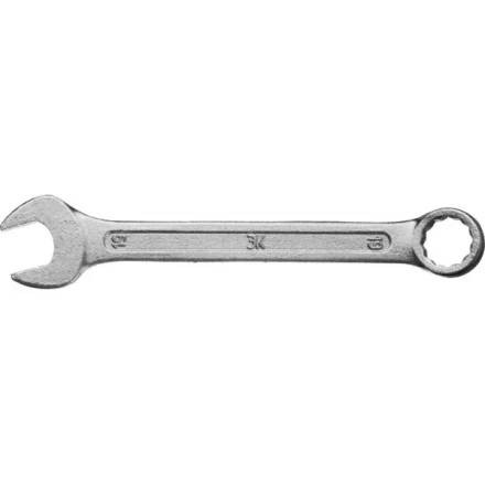 Ключ комбинированный гаечный ЗУБР &quot;СТАНДАРТ&quot;, оцинкованный, 19мм 27112-19 купить в Нефтеюганске