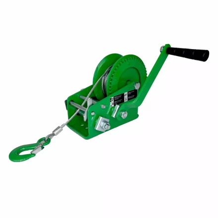 Лебедка ручная барабанная HITCH HW 1350 1350 кг канат 10 м (SZ073170) купить в Нефтеюганске