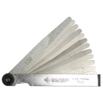 Набор ЗУБР &quot;МАСТЕР&quot; Щупы автомобильные, 0,05 - 1,00мм, 13шт 4325-H13_z01 купить в Нефтеюганске