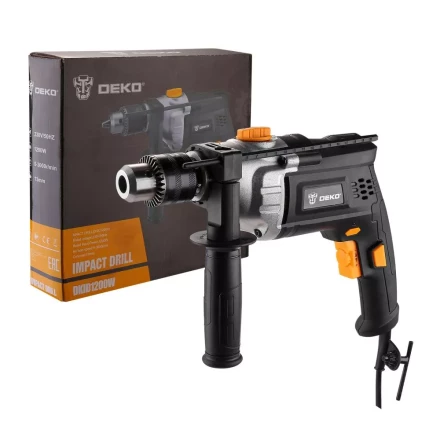 Дрель ударная DEKO DKID1200W, 063-4156 купить в Нефтеюганске