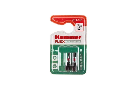 Бита HAMMER T20 25мм купить в Нефтеюганске