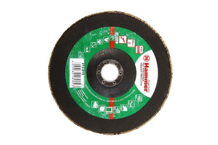 Круг Лепестковый Торцевой (КЛТ) HAMMER КЛТ 1 Ф180х22 Р80 213-015 купить в Нефтеюганске