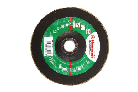 Круг Лепестковый Торцевой (КЛТ) HAMMER КЛТ 1 Ф180х22 Р80 213-015 купить в Нефтеюганске