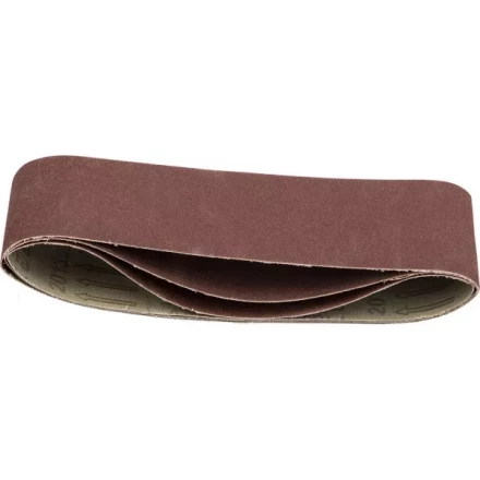 Лента STAYER &quot;MASTER&quot; шлифовальная универсальная бесконечная на тканевой основе, для ЛШМ, P100, 75х457мм, 3шт 35441-100 купить в Нефтеюганске