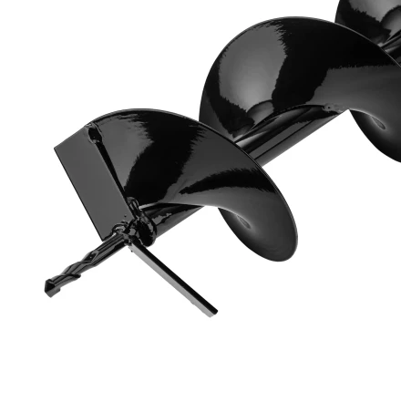 Шнек для грунта E-150, диаметр 150 мм, длина 800 мм,соединение 20 мм, несъемный нож Denzel 56023 купить в Нефтеюганске