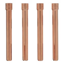 Набор цанг для электрода 1,6мм, 2,0мм, 2,4мм, 3,2 мм Denzel 93657