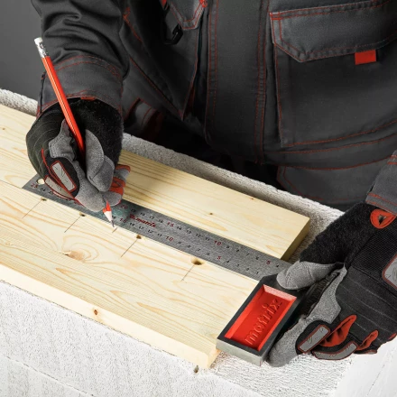 Угольник стальной Matrix, 300 мм, градуировка, 32391 купить в Нефтеюганске