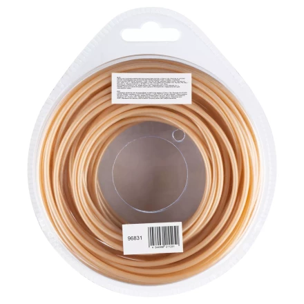 Леска для триммера армированная алюминием круглая, 2,7мм х 15м, блистер ALUFLEX Denzel 96831 купить в Нефтеюганске