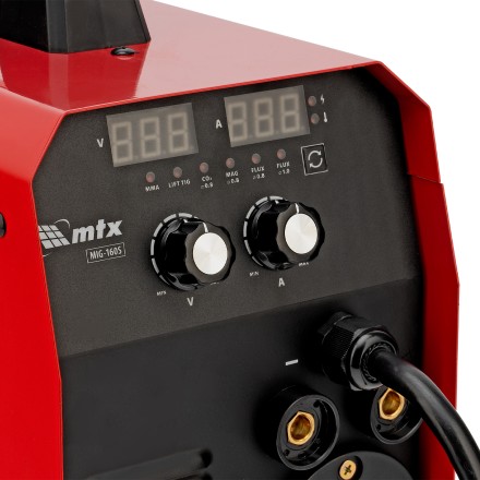 Аппарат инвертор. полуавтомат. cварки MTX MIG-160S 94301, 160A, ПВ 60%, катушка 5 кг купить в Нефтеюганске