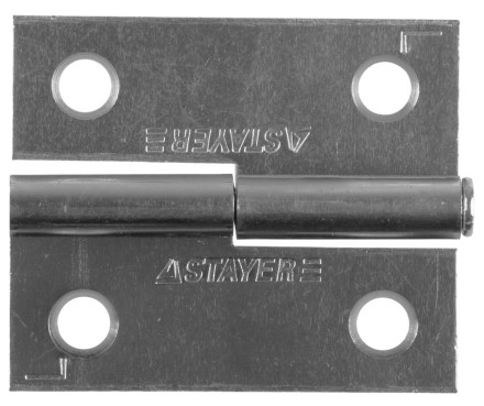 Петля дверная STAYER &quot;MASTER&quot; разъемная, цвет белый цинк, левая, 50мм 37613-50-1L купить в Нефтеюганске