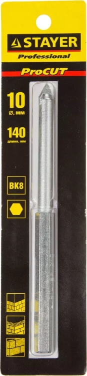 Сверло STAYER "PROFESSIONAL" центрирующее для кольцевых коронок 33345-xx 33347 купить в Нефтеюганске