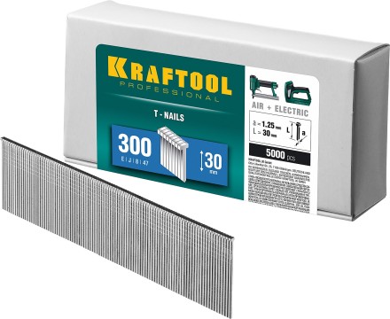 Гвозди тип 18GA (47 / 300 / F) 5000 шт 31785-30 купить в Нефтеюганске