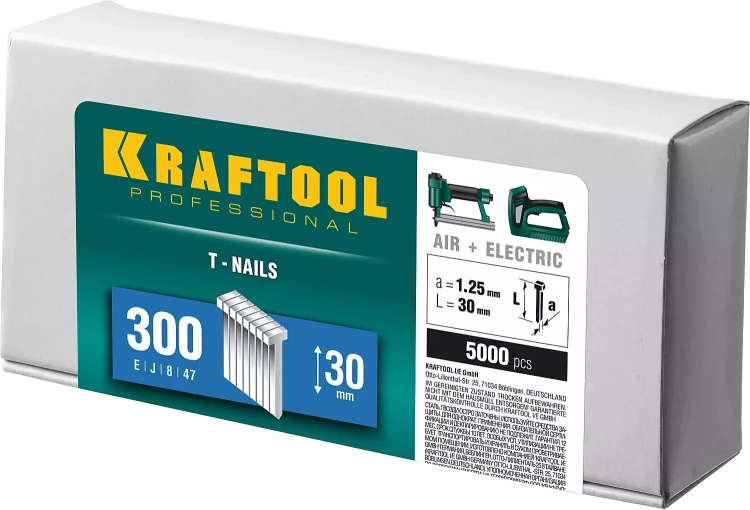 Гвозди тип 18GA (47 / 300 / F) 5000 шт 31785-30 купить в Нефтеюганске
