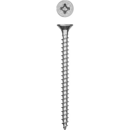 Саморезы СУ-Б универсальные, 50 x 4.0 мм, 4 000 шт, белый цинк, ЗУБР 300370-40-050 купить в Нефтеюганске