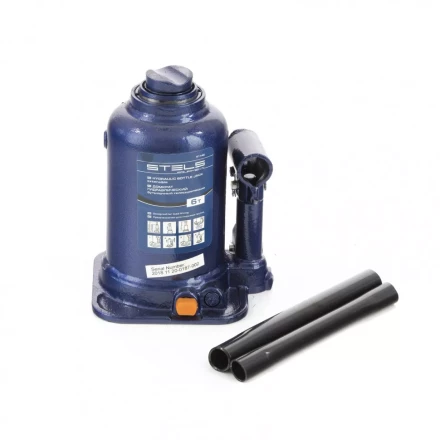 Домкрат гидравлический бутылочный телескопический 6 т подъем 170-430 мм Stels 51146 купить в Нефтеюганске