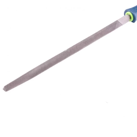 Напильник 250 мм трехгранный двухкомпонентная рукоятка №2 Сибртех 16030 купить в Нефтеюганске