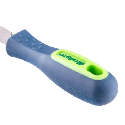 Напильник 250 мм трехгранный двухкомпонентная рукоятка №2 Сибртех 16030 купить в Нефтеюганске