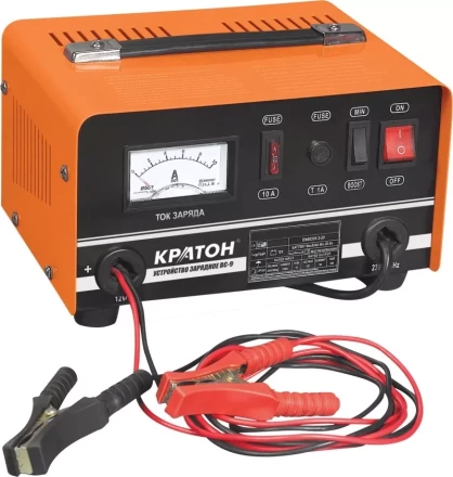 Зарядное устройство для аккумулятора Кратон ВС-9 (220В 100W 12V) 3 06 01 004 купить в Нефтеюганске