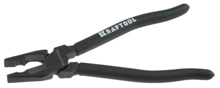 Плоскогубцы KRAFTOOL &quot;KarbMax&quot; комбинированные, с твердосплавными вставками, покрытие оксидированное с полировкой, 220мм 22018-1-22 купить в Нефтеюганске
