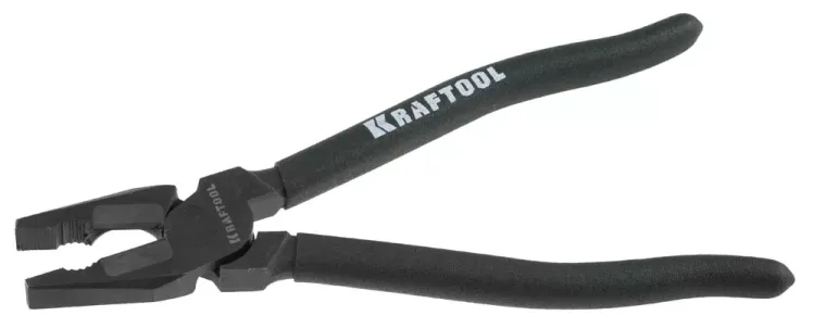 Плоскогубцы KRAFTOOL "KarbMax" комбинированные, с твердосплавными вставками, покрытие оксидированное с полировкой, 220мм 22018-1-22 купить в Нефтеюганске