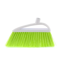 Щетка пластмассовая для подметания пола 230 мм "LUX" без черенка салатовая щетина ELFE 93557