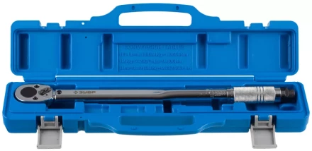 Ключ динамометрический ЗУБР "ЭКСПЕРТ", точность  +/- 4%, 1/2", 42 - 210 Нм 64094-210 купить в Нефтеюганске
