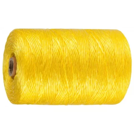 Шпагат ЗУБР многоцелевой полипропиленовый, желтый, d=1,8 мм, 110 м, 50 кгс, 1,2 ктекс 50037-110 купить в Нефтеюганске