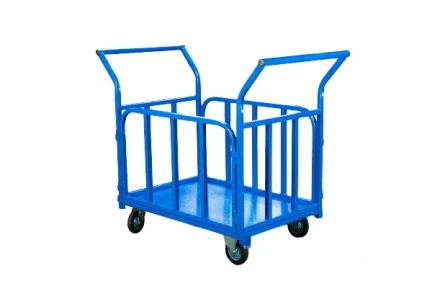 Тележка платформенная TOR ТП-Б (700х1200) с бортами и двумя ручками (колеса 160 мм) 1046339 купить в Нефтеюганске