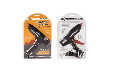 Пистолет клеевой 11 мм ЭНКОР - PT80 50347 купить в Нефтеюганске