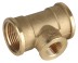 Тройник GENERAL FITTINGS переходной, латунь, г/г/г, 3/4&quot;-1/2&quot;-3/4&quot; 51061-3/4-1/2-3/4 купить в Нефтеюганске