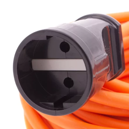 Удлинитель-шнур силовой 20 м, 10A, тип УХ10, 1 розетка, Россия Сибртех 96052 купить в Нефтеюганске