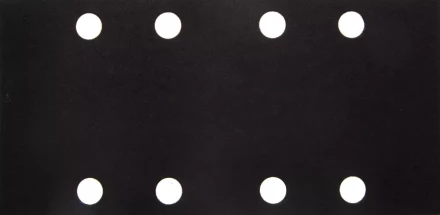 Лист шлиф. универсал. URAGAN "Оптимален для мягких пород дерева" 8 отверстий по линии, для ПШМ, P320, 80х166мм, 50шт 907-21101-320-50 купить в Нефтеюганске