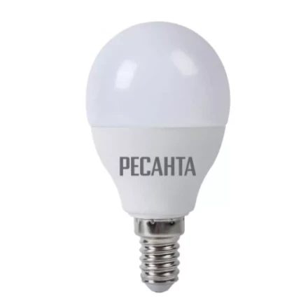 Лампа светодиодная РЕСАНТА LL-R-G45-7W-230-4K-E14 76/1/8 купить в Нефтеюганске