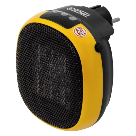 Тепловентилятор портативный керамический Denzel DTFC-700, 3 реж. вентилятор, нагрев 700 Вт 96407 купить в Нефтеюганске