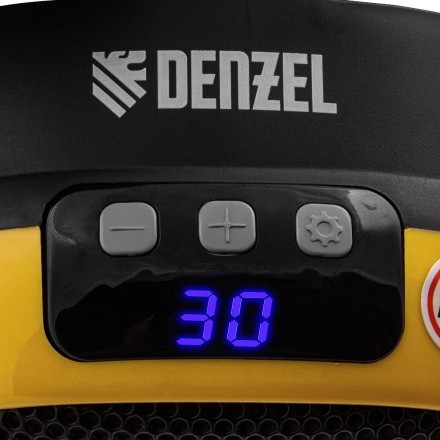 Тепловентилятор портативный керамический Denzel DTFC-700, 3 реж. вентилятор, нагрев 700 Вт 96407 купить в Нефтеюганске