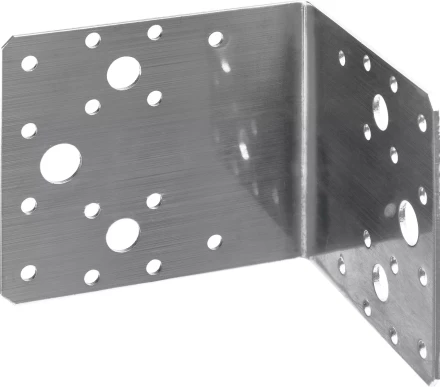 ЗУБР НКУ-2.0, 90 x 100 x 100 x 2 мм, нержавеющий крепежный уголок, Профессионал (310526-90) купить в Нефтеюганске