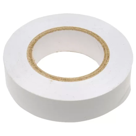Изолента ПВХ 19 мм х 20 м 180 мкм белая СИБРТЕХ 88798 купить в Нефтеюганске