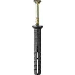 Дюбель-гвоздь полипропиленовый, потайный бортик, 6 x 40 мм, 125 шт, STAYER Master 30645-06-040 30645-06-040